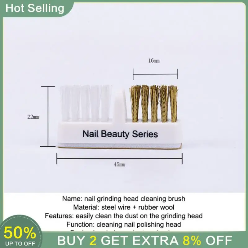 

Electric Manicure Drills Cleaning Brush Copper Wire Drill Brush Electric Sander Grinding Head Dust Brush Cleaning Tool