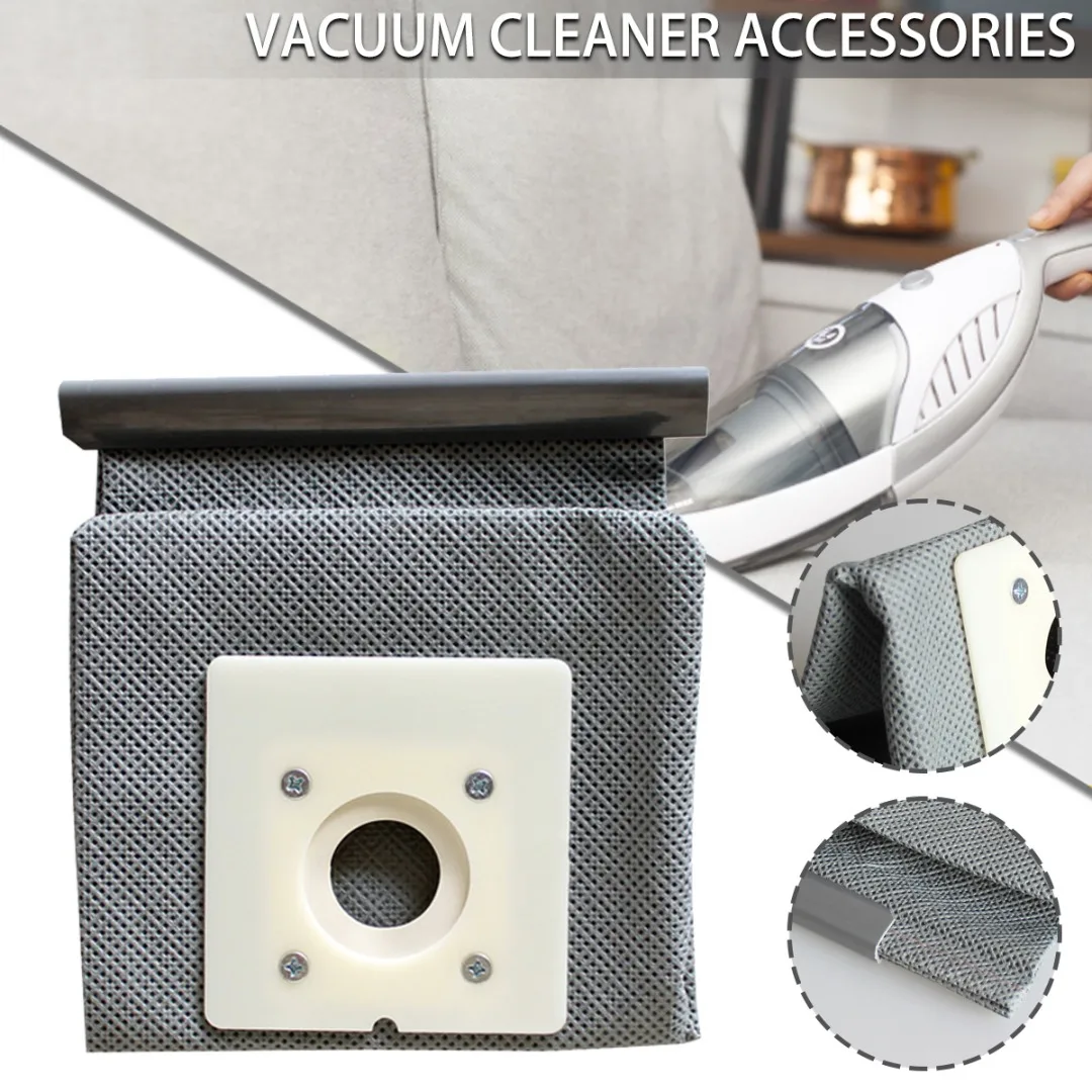 

Мешок для пылесоса из нетканого материала, хороший многоразовый моющийся мешок для велосипеда, подходит для уборки дома, 1 шт.