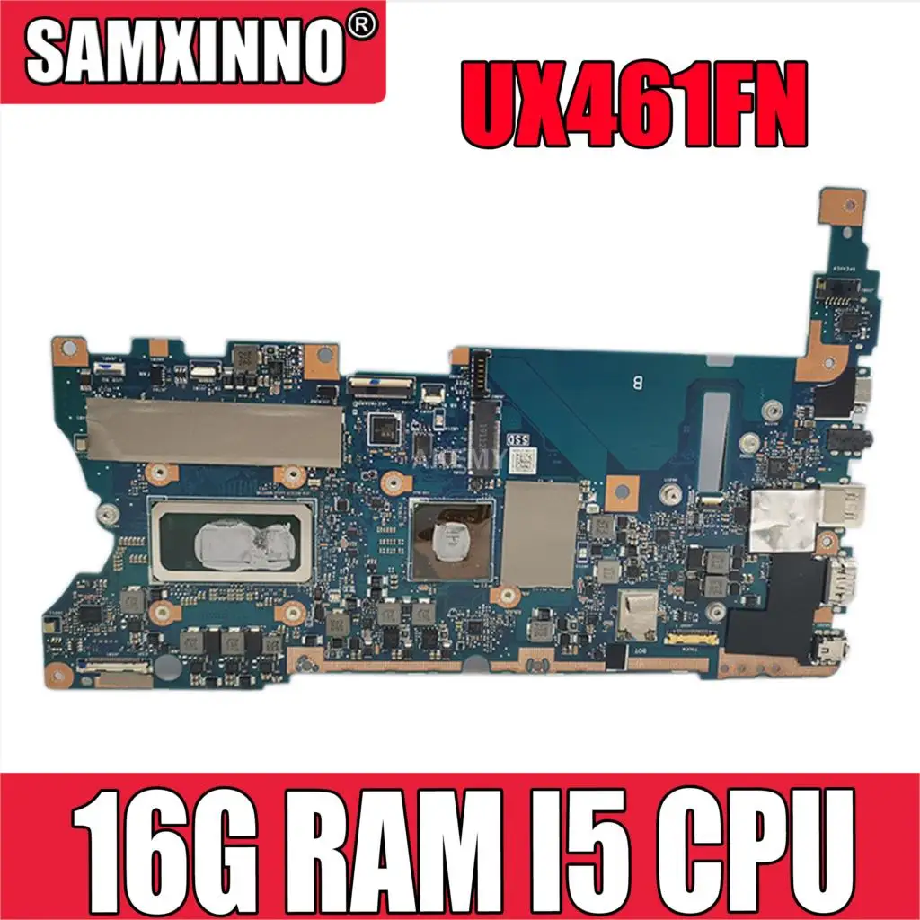 

Материнская плата UX461FN для ноутбука ASUS UX461FN UX461F, материнская плата протестирована W/ (V2G) GPU 16G/I5-8265U