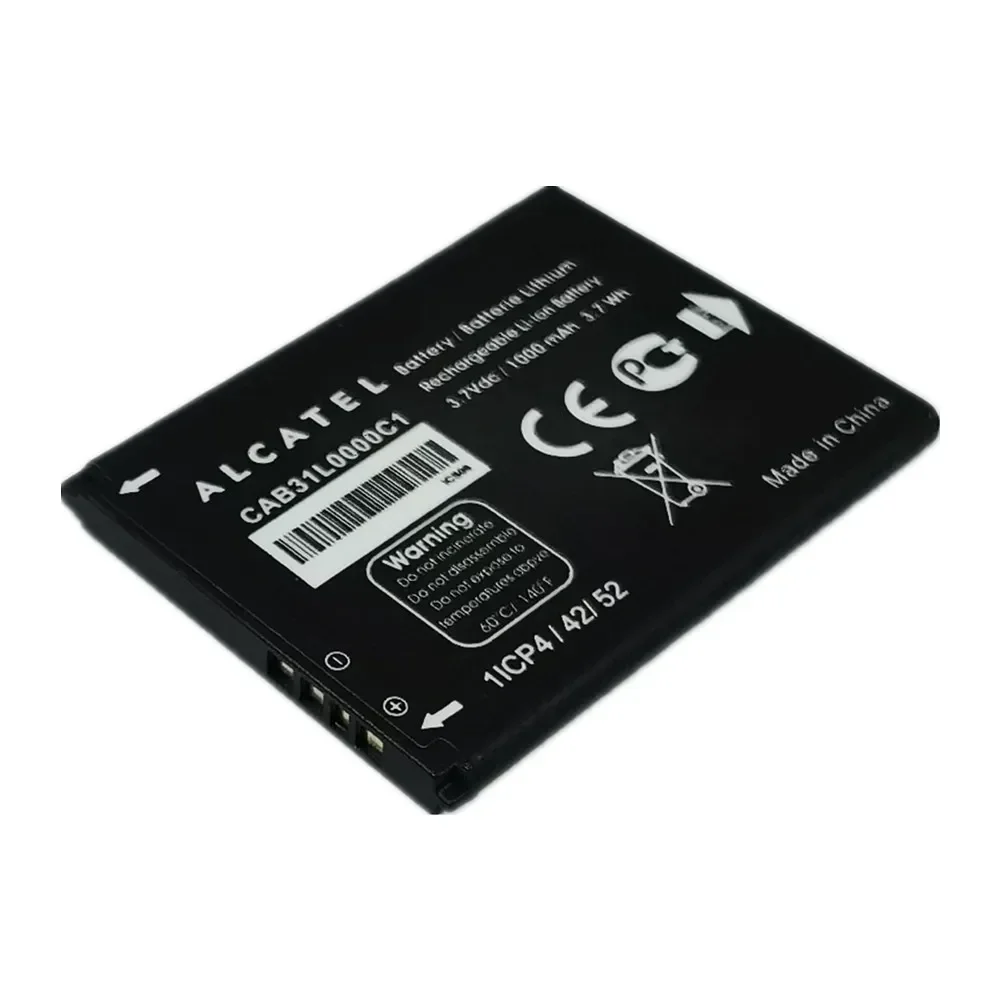 Оригинальные аккумуляторы для сотовых телефонов Alcatel i808 A383G VF555 OT-3040 TCL T66 A890 One Touch