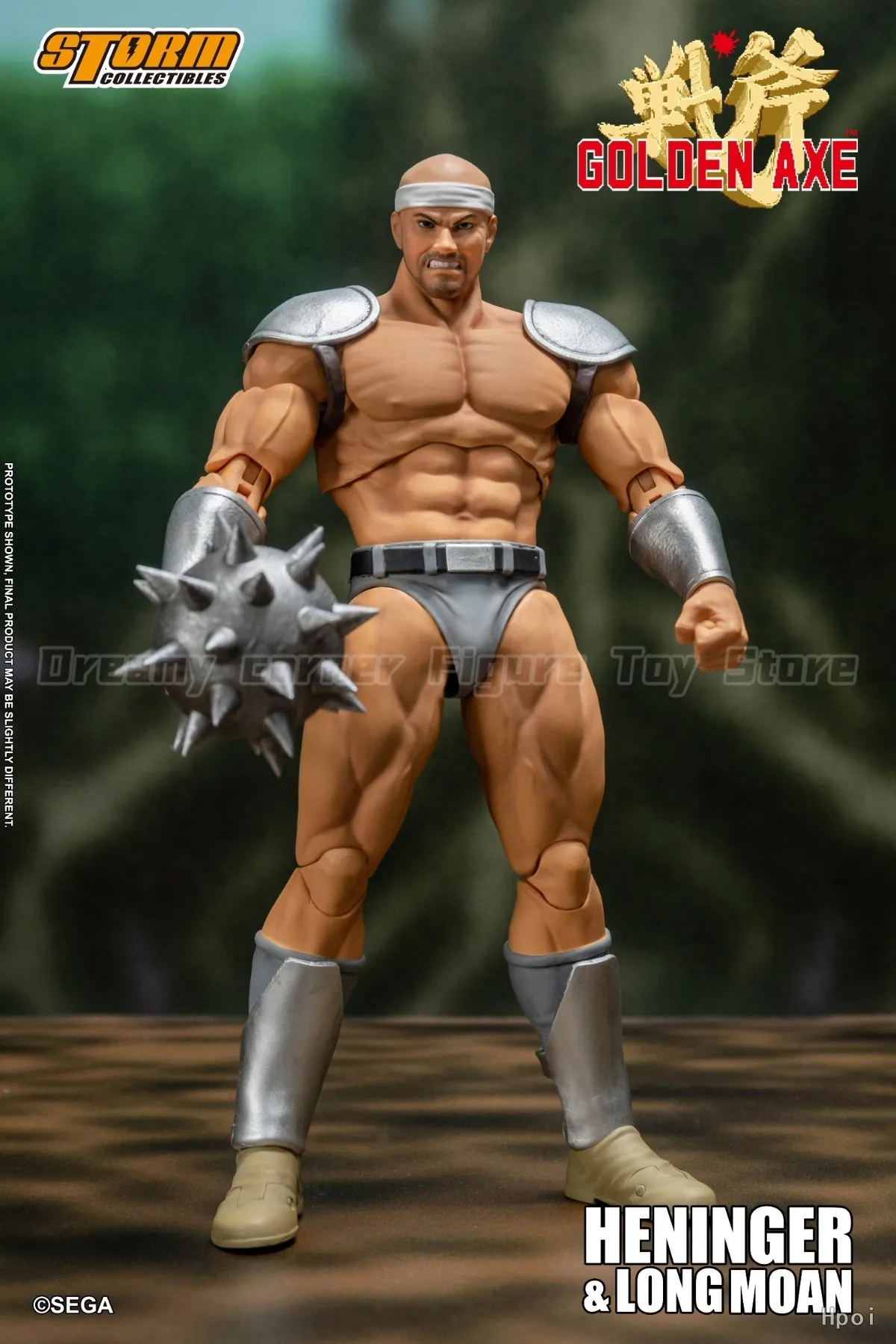 Фото 【В наличии】Оригинальные коллекционные предметы Storm Golden Axe HENINGER & LONG MOAN 2 ПАКЕТ 1/12 Фигурки Модели Игрушки Украшения №5