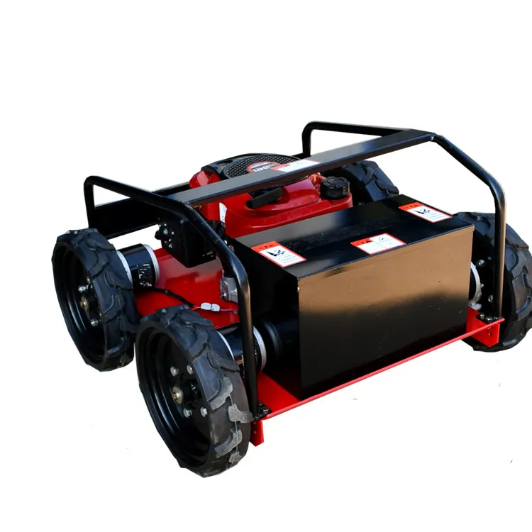 Home Wheeled Lawn Mower Prices 4.5KW remote control lawn mower robot