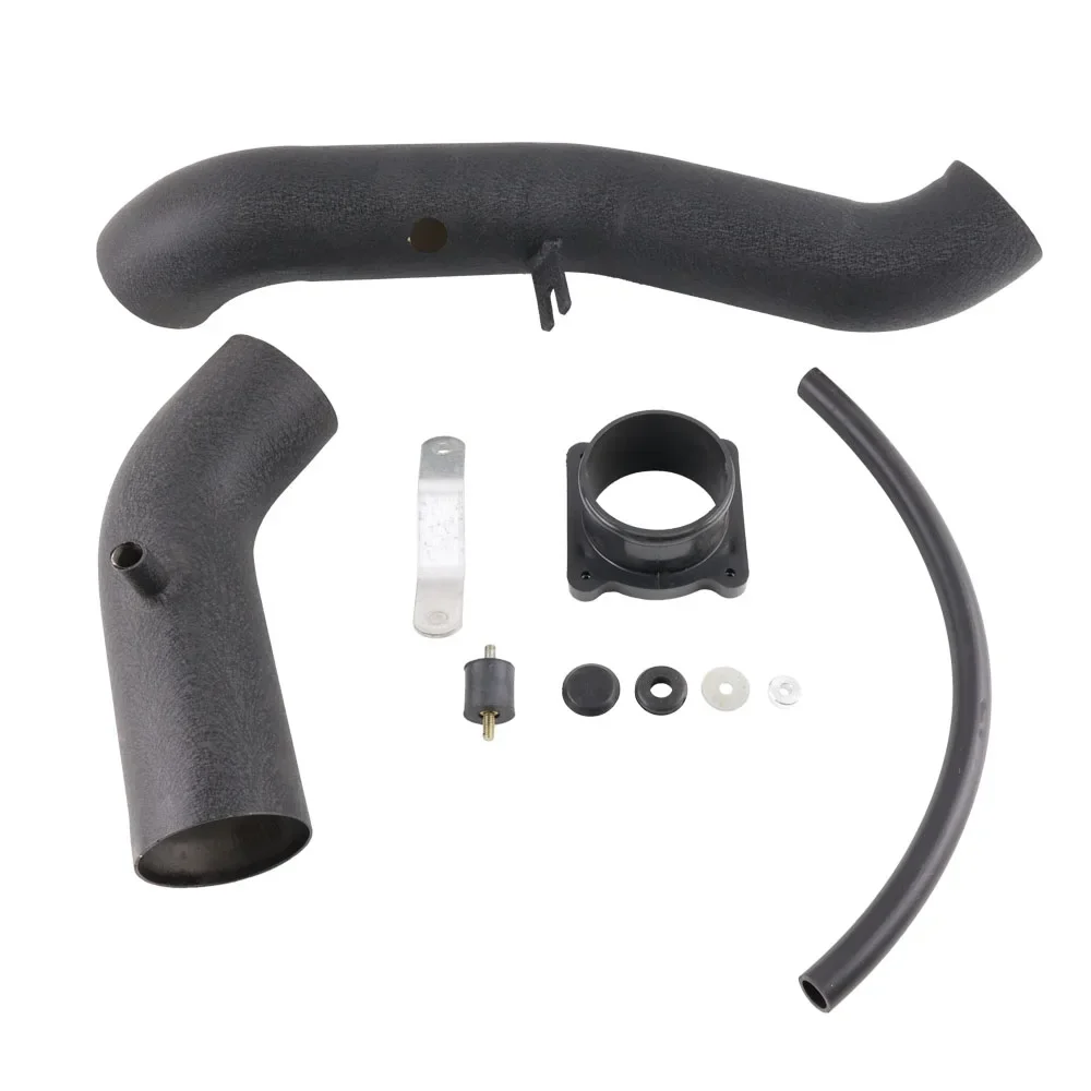 Воздухозаборник для гоночных автомобилей Индукционная труба черного цвета и