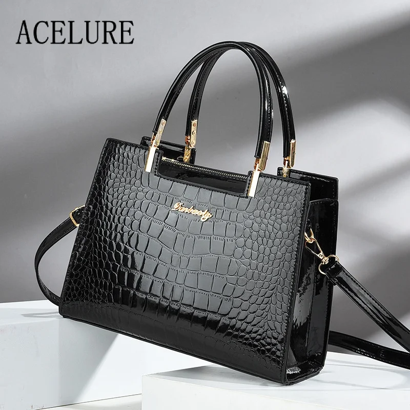 

Сумка-тоут ACELURE Женская квадратная, модный бумажник, Винтажная сумочка с кармашком для кошелька, большой мессенджер