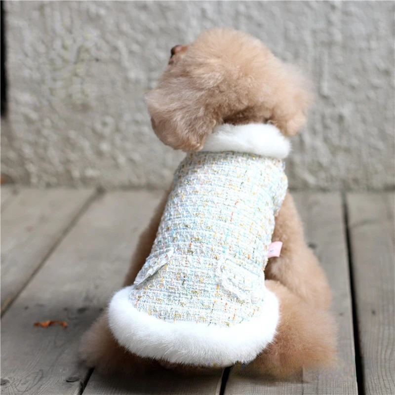 

Меховой ошейник для маленьких собак, основа, дизайнерская женская одежда для чихуахуа