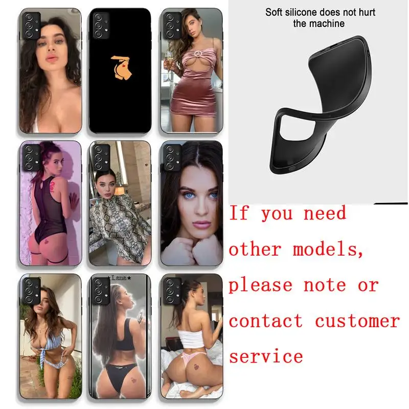

Lana Rhodes Phone Case For Samsung Note M 31 9 A51 A52 A71 A72 A80 A91 A20E A32 A31 A21 A11 Fundas Shell Cover