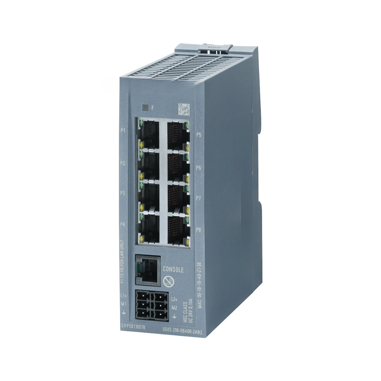 6GK5208-0BA00-2AB2 В наличии Высокое качество Лучшая цена SCALANCE XB208 2 IE коммутаторы
