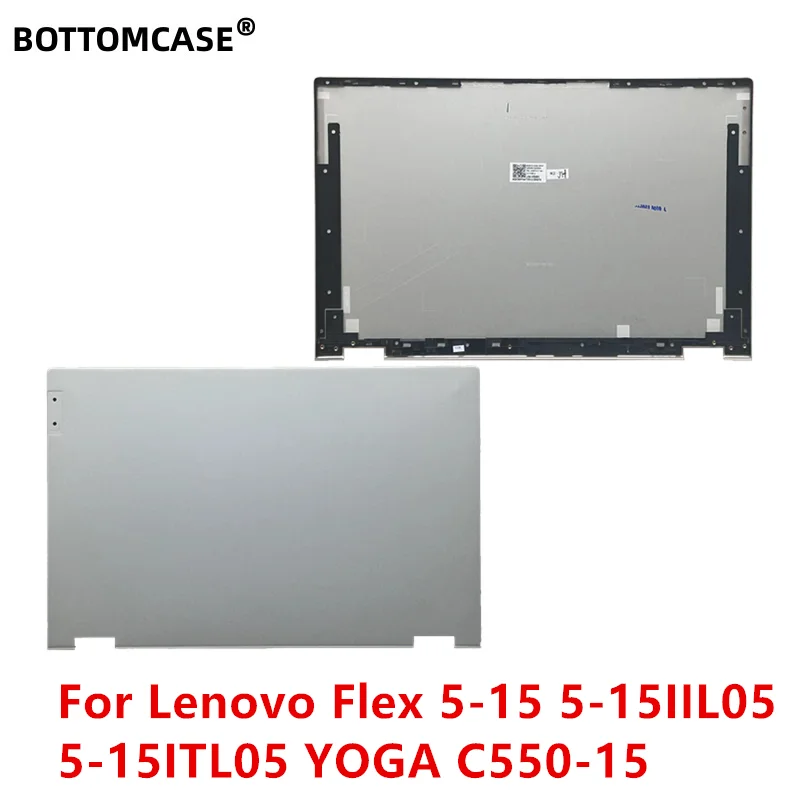 

Новинка, чехол для Lenovo Flex 5-15 5-15IIL05 5-15ITL05, задняя крышка для йоги, задняя крышка, серебристый корпус SCBOR75477