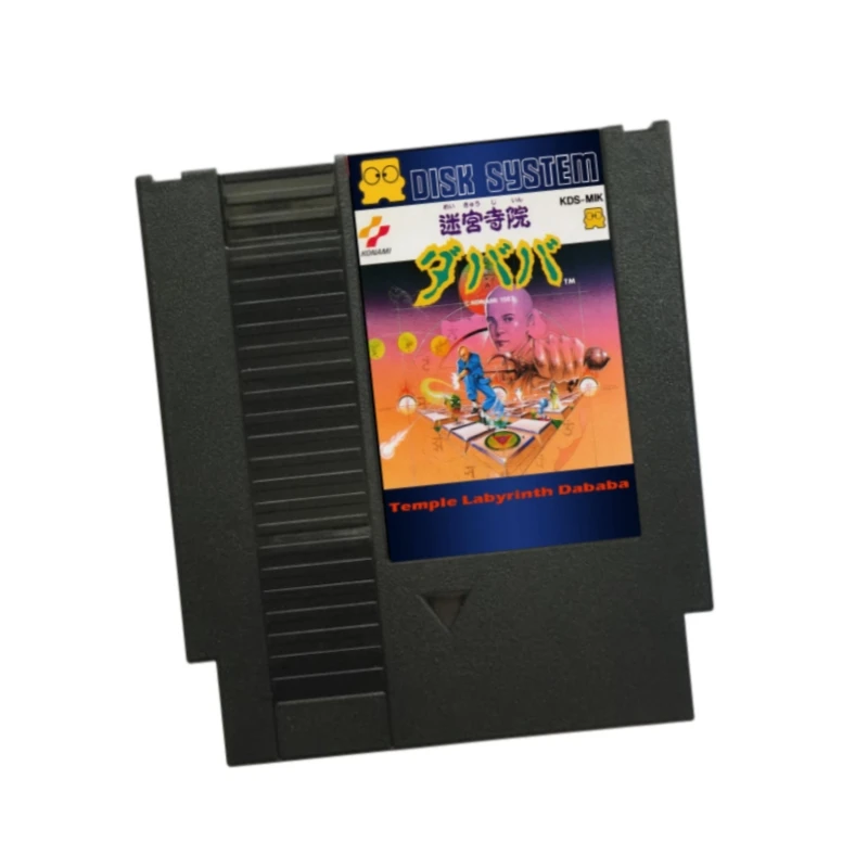 

Temple Labyrinth Dababa English ( FDS Emulated ) Game Cartridge for NES Console 72Pins Video Game Card