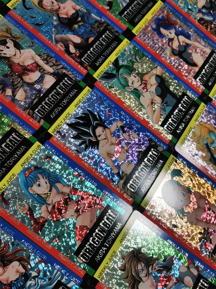Флэш-карты Dragon Ball супер сексуальная красота Красочные флэш-карты Android 18 27