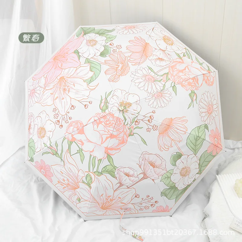 Солнцезащитный Зонт с защитой от УФ-лучей и блеском двойного назначения