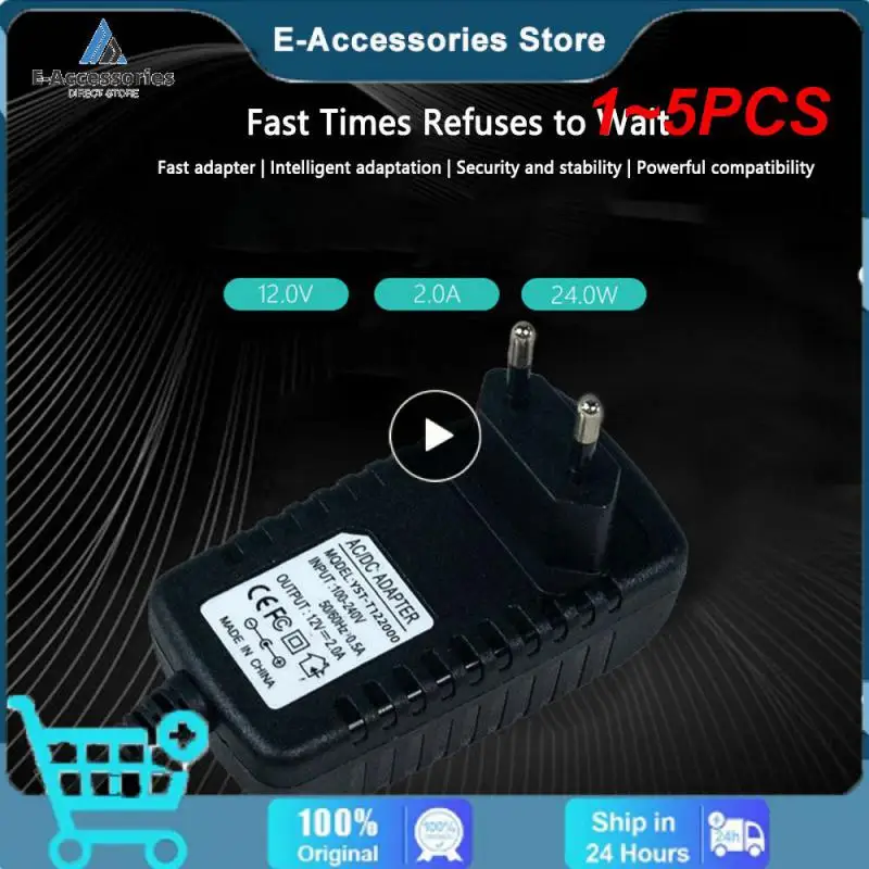 

1~5PCS POE Injector 48V 24V 12V 24W EU US UK Plug For CCTV IP Camera Power Supply Ethernet Adapter Phone