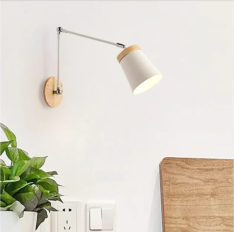 Скандинавский простой креативный лестничный светильник для спальни отеля