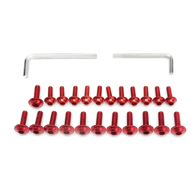 158 шт. универсальные болты для мотоцикла Yamaha YZF R1 R6 R3 2004- 2008