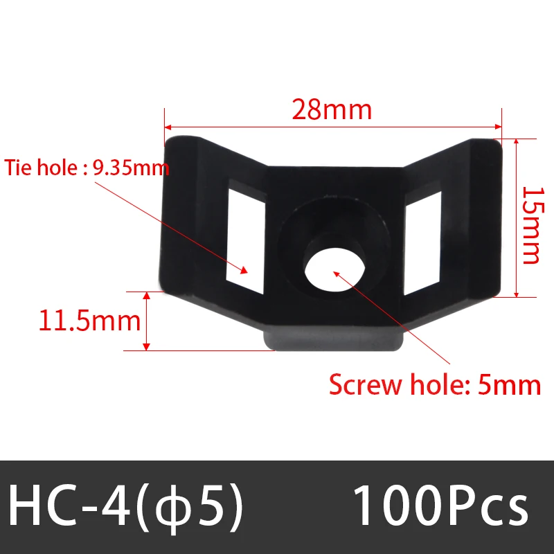 

Крепления для кабельных стяжек STM HC-2 HC-4