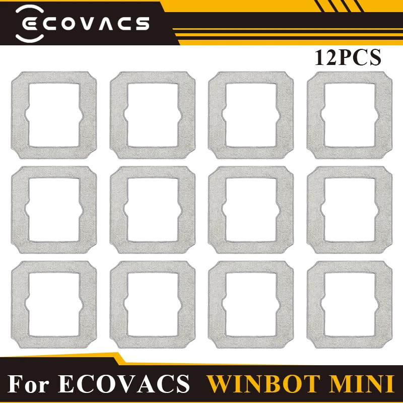 

Для ECOVACS Winbot Mini, W-CC02-0012 Pad, автоматизированные детали для мытья окон, накладка для швабры, сменные аксессуары для швабры