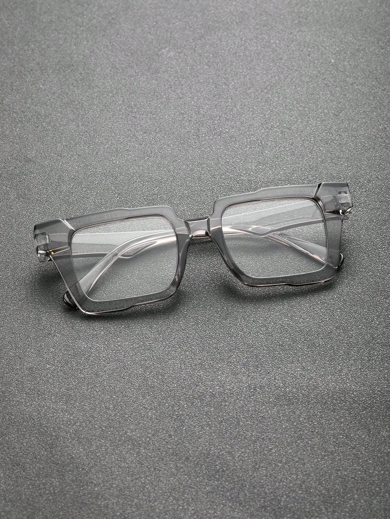 Прозрачные Очки Унисекс В Современном Простом Стиле Элегантные Классические