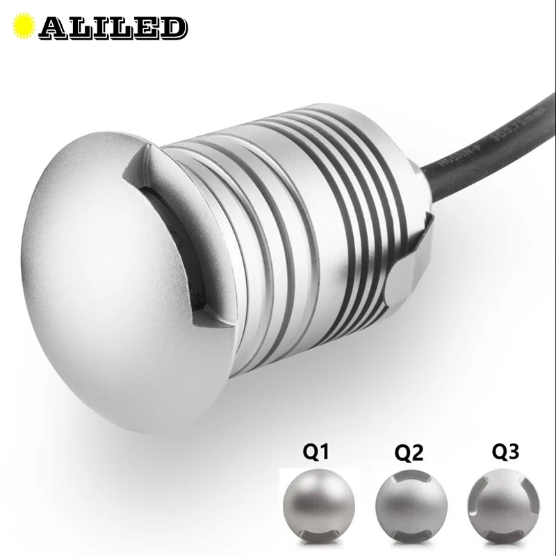 

Mini 3W Outdoor Waterproof Stairs Light Inground Lamps 3W Buried Lights DC12V/24V Waterproof LED Downlights