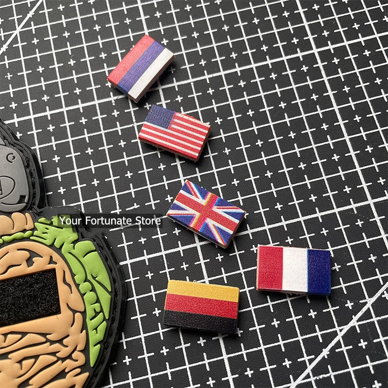 Боевой ручной пистолет-пулемет Гатлинга ПВХ Патчи военное оружие тактический