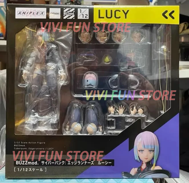 В наличии: Коллекционная подвижная фигурка Aniplex BUZZmod LUCY (Люси) Кушинада, масштаб 112, по мотивам Cyberpunk: Edgerunners (art.: 3920db16bd314) - 3920db16bd314
