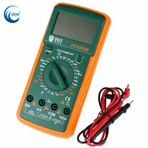 BEST 9205M Professional LCD Digital Multimeter Voltmeter Ohmmeter Ammeter Tester with Buzzer Tester Meter VS DT830B RM101
