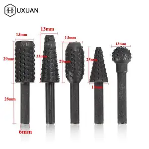 5 шт. деревообрабатывающие сверла 14 ''6 мм хвостовик роторный набор заусенцев для деревообрабатывающих инструментов