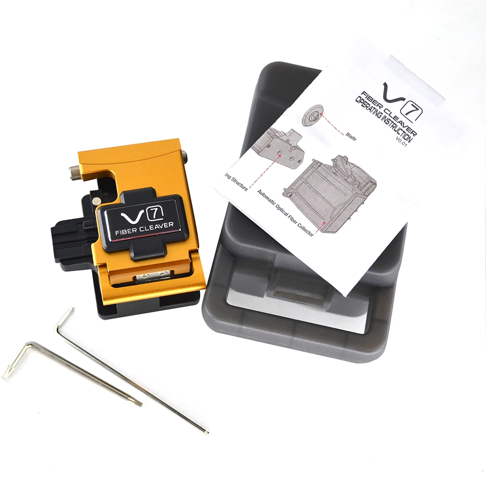 V7 Fiber optic Cleaver V7 Optical Fiber Cleaver Used in Fiber Fusion Splicer with 48000 Fiber Cleaver