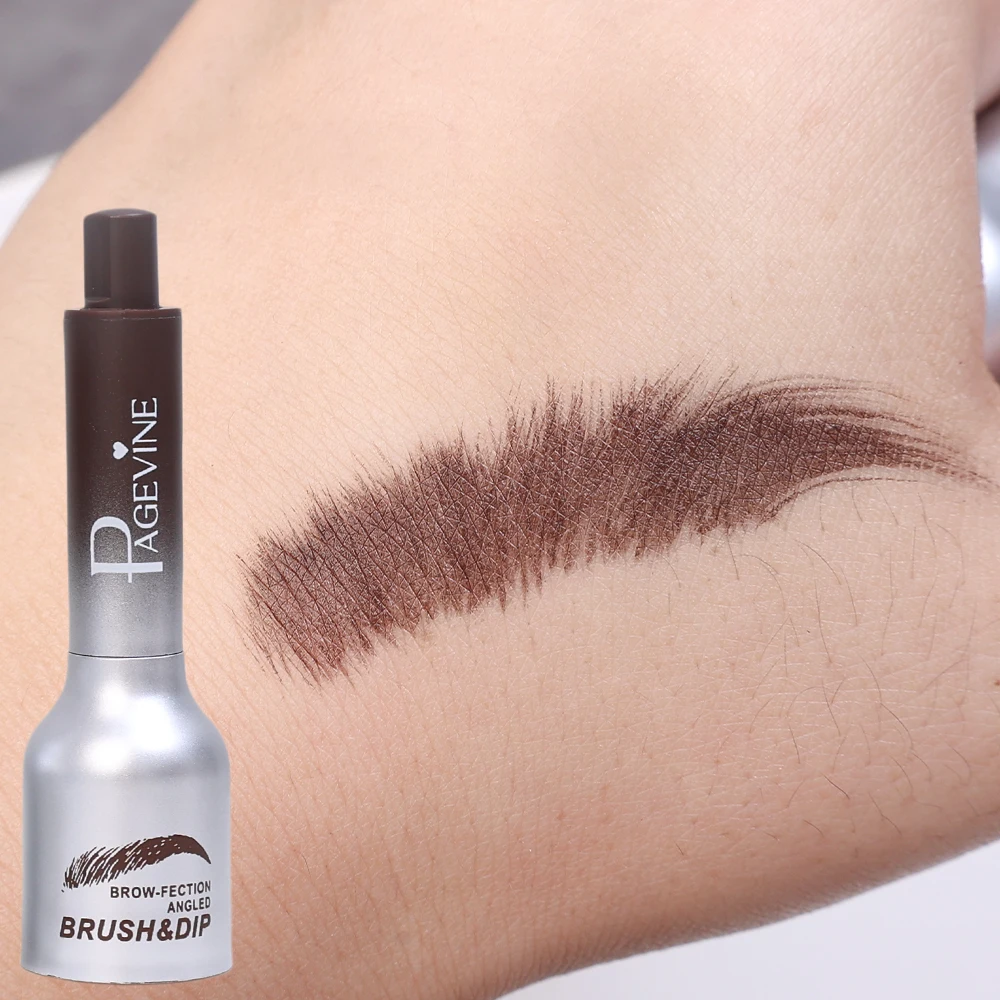 Квадратная кисть под углом крем для окрашивания бровей натуральные 3D-эффекты