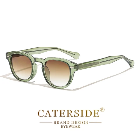 CATERSIDE Ретро круглые солнцезащитные очки