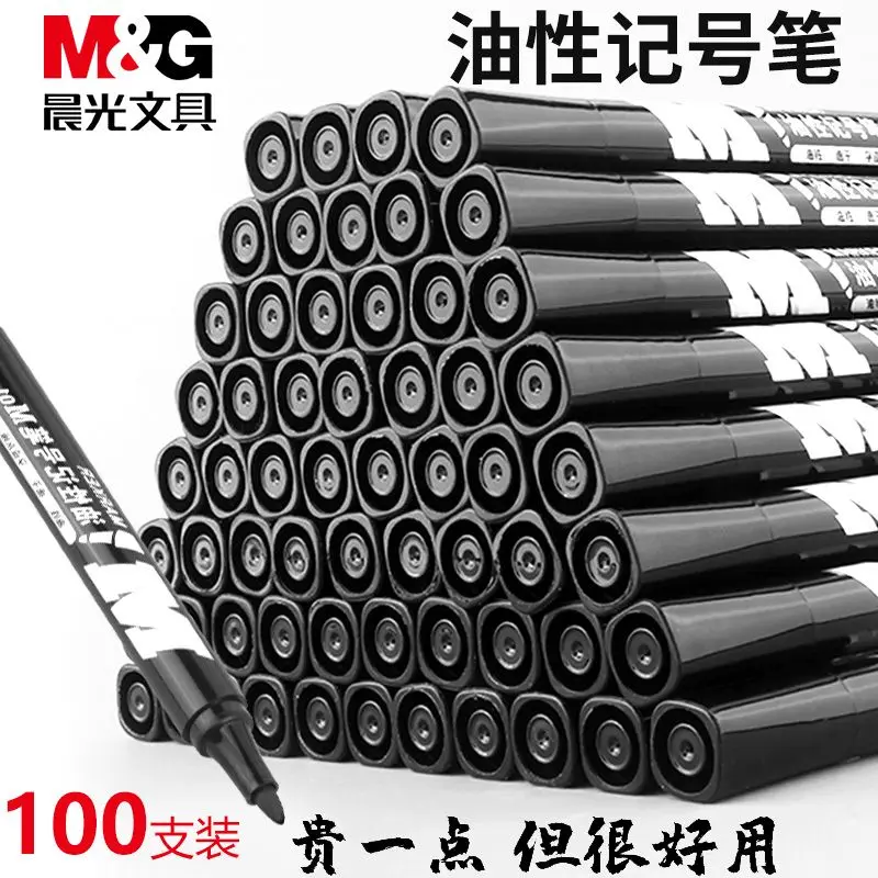 

Маркеры черные/синие/красные нетоксичные, 1-3 точки, 6 шт.