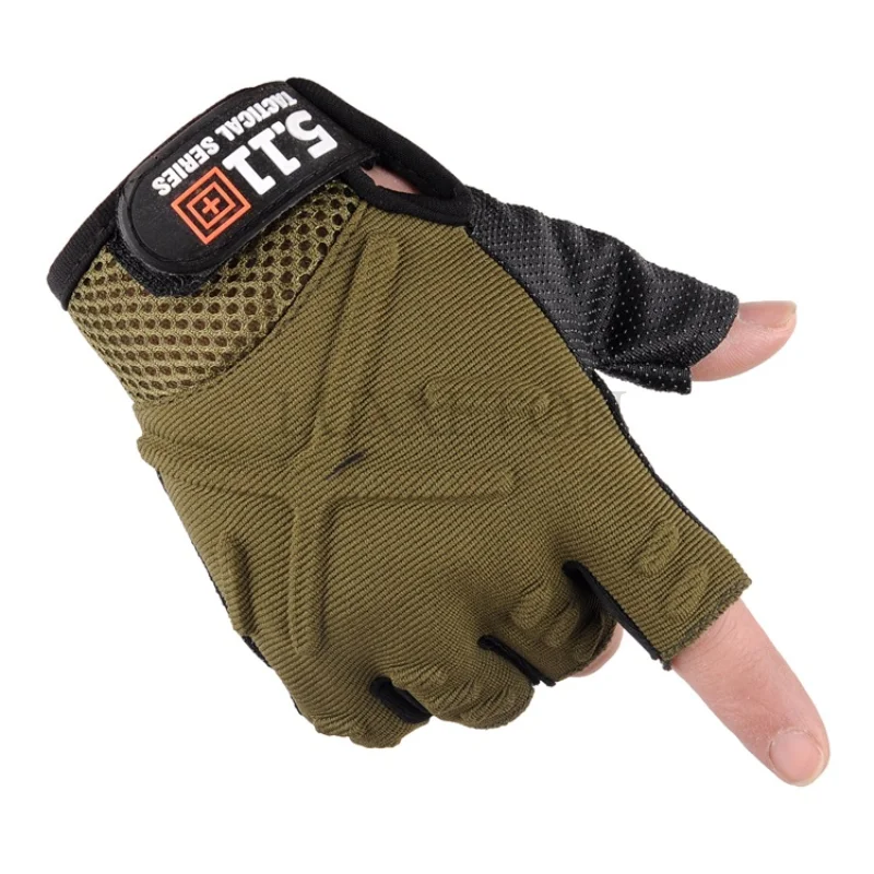 

Army Tactical Gloves Military Anti-skid Army Combat Fighting Outdoor Sport Finger Mittens Men Fitness Gym Gloves