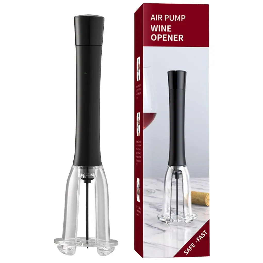 

Air Pressure Pump Wine Bottle Opener Needle-Type Corkscrew Explosion Proof Cork Remover Kitchen Bar Tools Wedding Party Gift