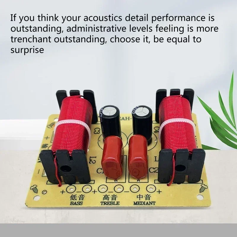 WEAH-305 3-полосный динамик делитель частоты 150 Вт Hi-Fi модуль кроссоверного фильтра