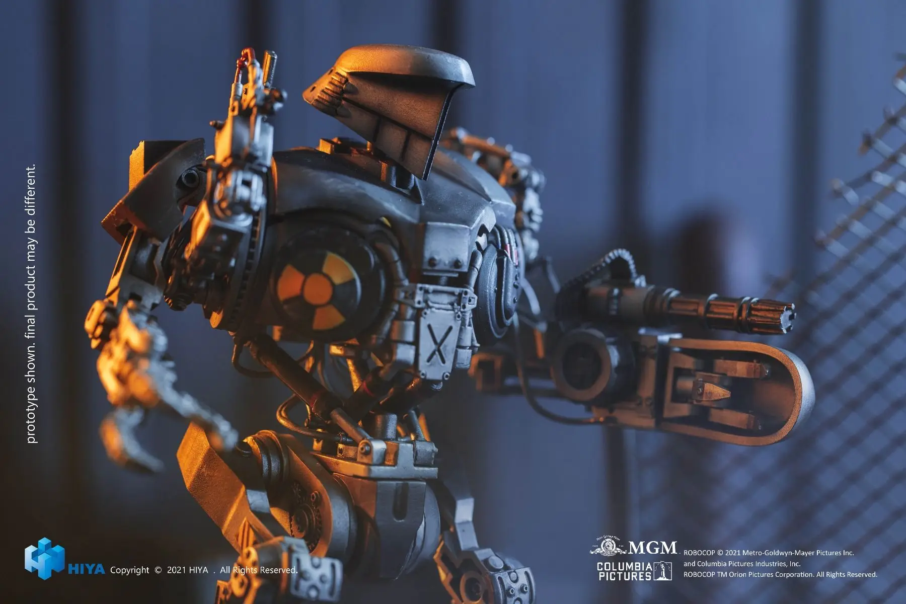Hiya Toys ROBOCOP 2: roboqueen 1/18 ПВХ экшн-фигурка коллекционная игрушка