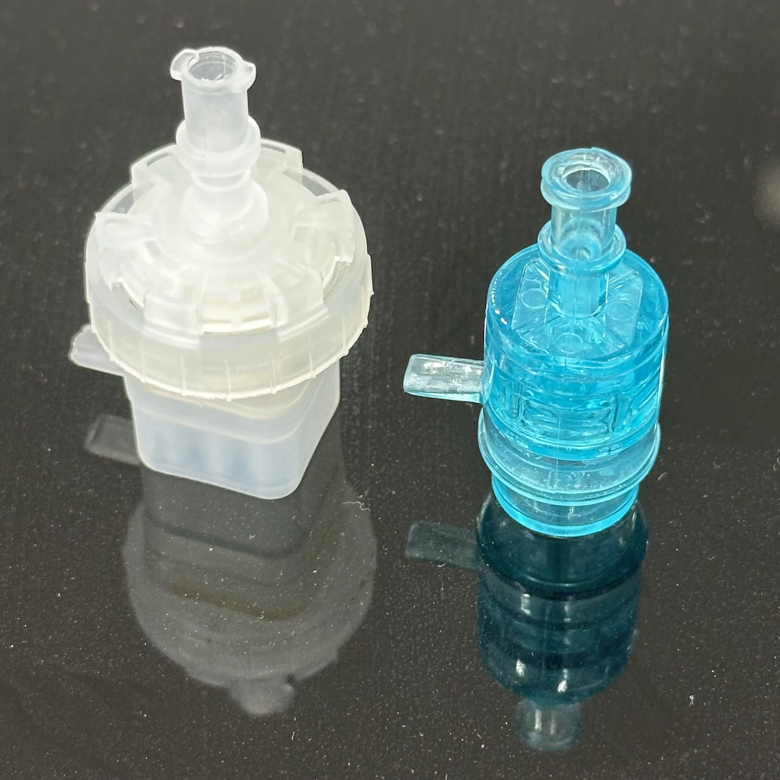 Фото Картридж MesoGun EZ, разъем для шприца Люэра, прозрачная муфта с двойной резьбой, полипропиленовый пластиковый одноразовый медицинский шприц №3