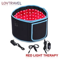660nm 850nm led red light therapy belt photontherapy wrap near infrared light therapy pad for full body pain relief weight loss