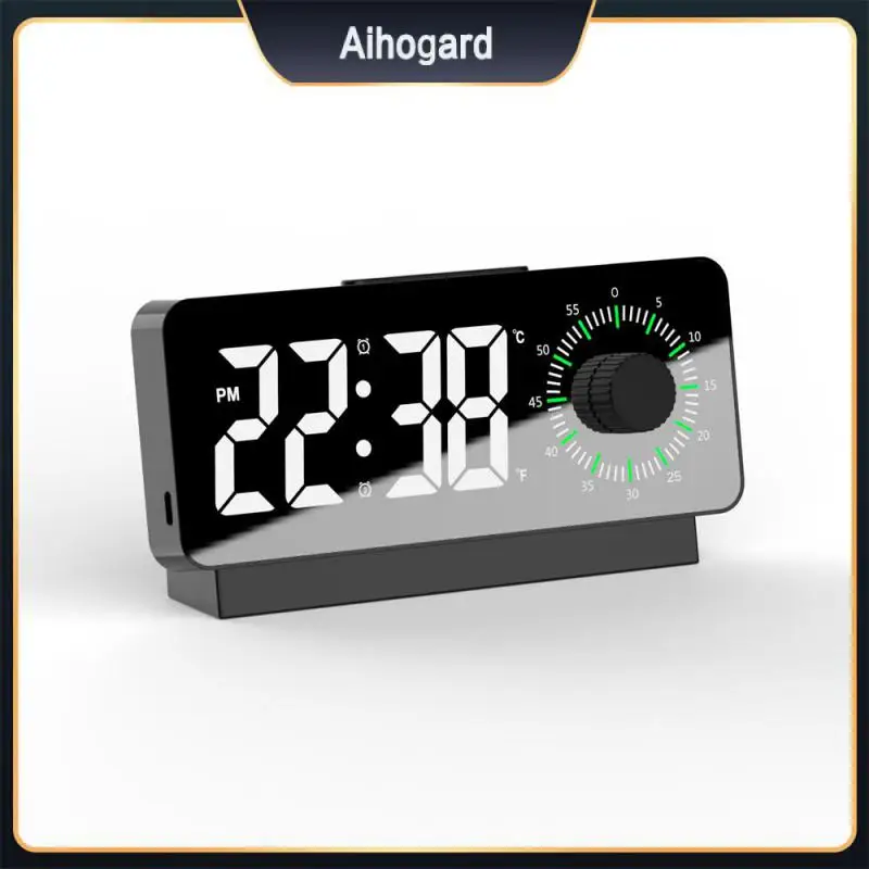 

Knob Design Digital Screen One Day Can Set Two Groups Dual Display Simple Countdown Visualization Alarm Clock Not Simple New