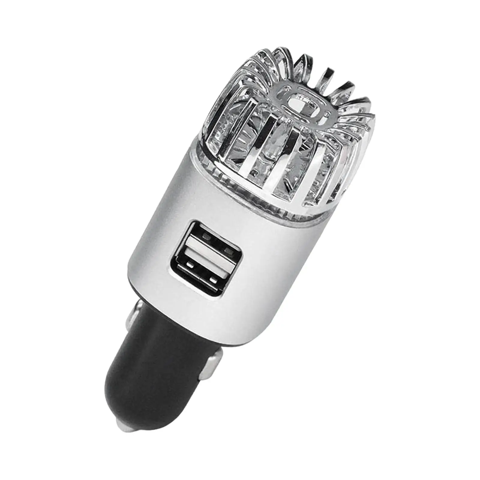 Автомобильный очиститель воздуха 2 в 1 с USB-портами для зарядки гаджеты 12 В