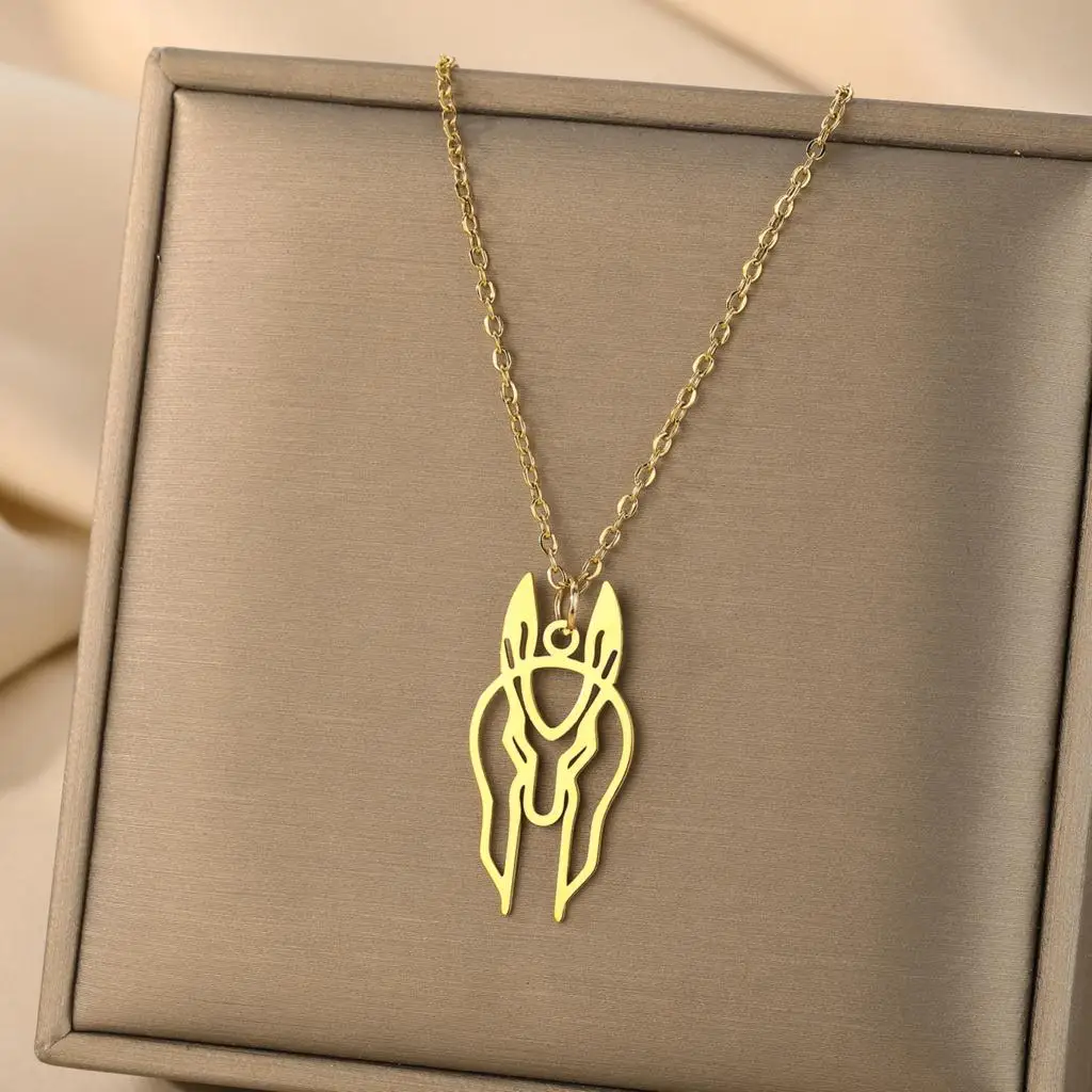 Ожерелье с подвеской знаки Зодиака из нержавеющей стали