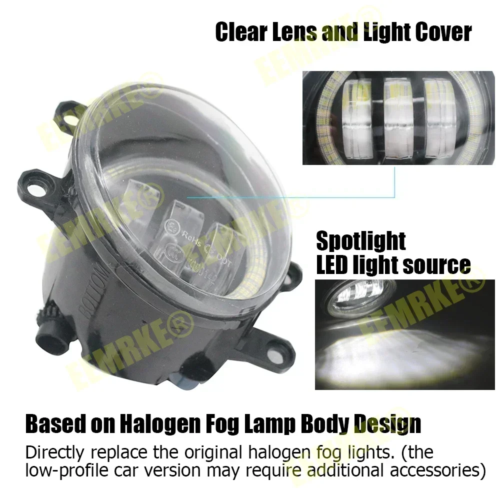 Светодиодные противотуманные фары PTF для Toyota Vitz RS Yaris T-Sport 2005 2006 2007 2008 2009 2010