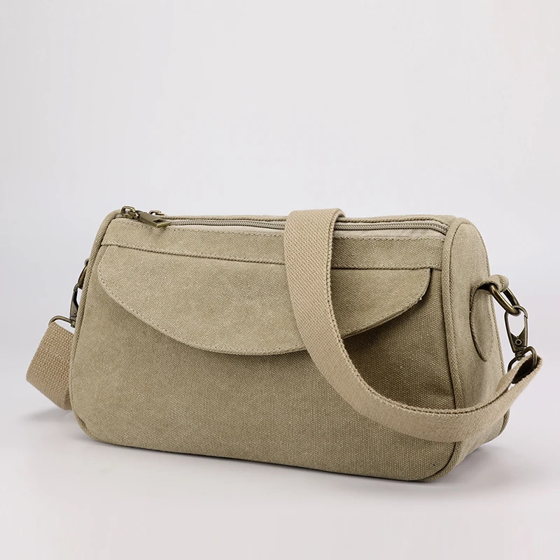 

2022 Messenger Bag for Women Trend Canvas Female Shoulder Bag Fashion Ladies Crossbody Bags High Quality Handbag Simple Tote