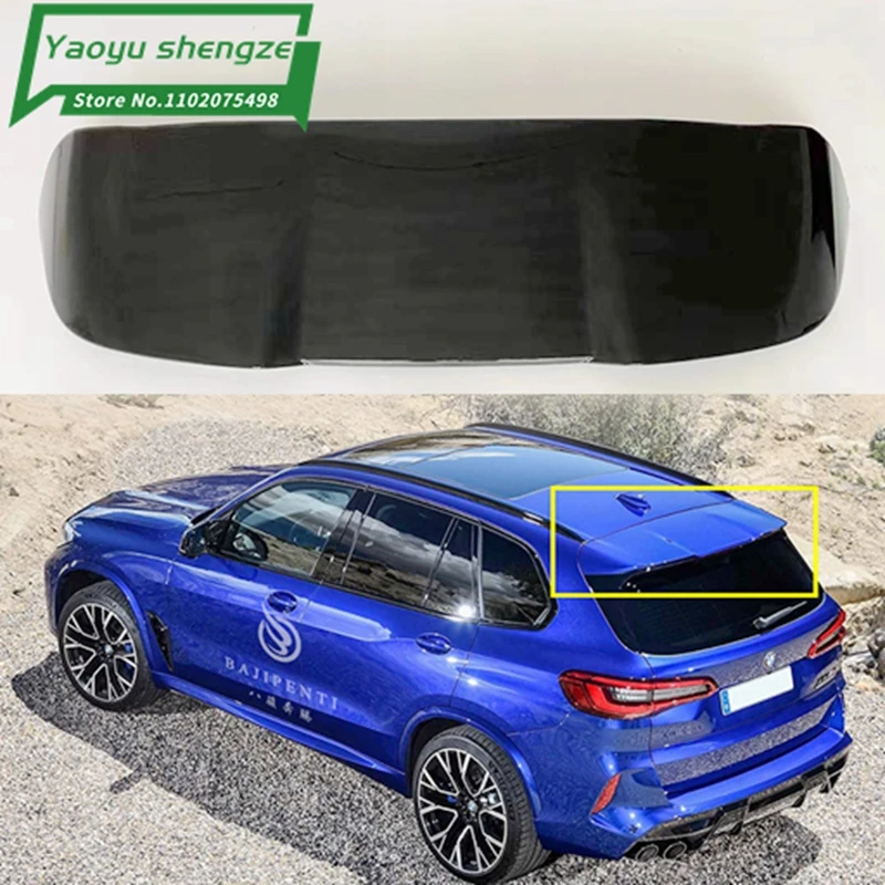 Новый высококачественный спойлер для губ из АБС-пластика для заднего багажника, верхнее крыло для BMW X5 G05 2018 2019 2020 2021, обновленный стиль X5M