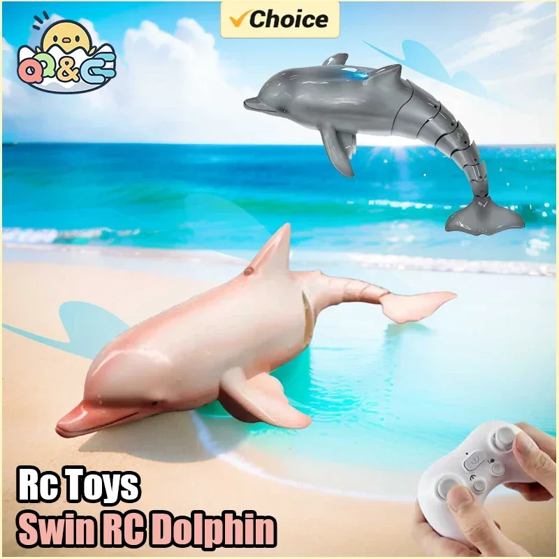 Игрушка Дельфин С Дистанционным Управлением 2 4G Электрическим Радиоуправлением