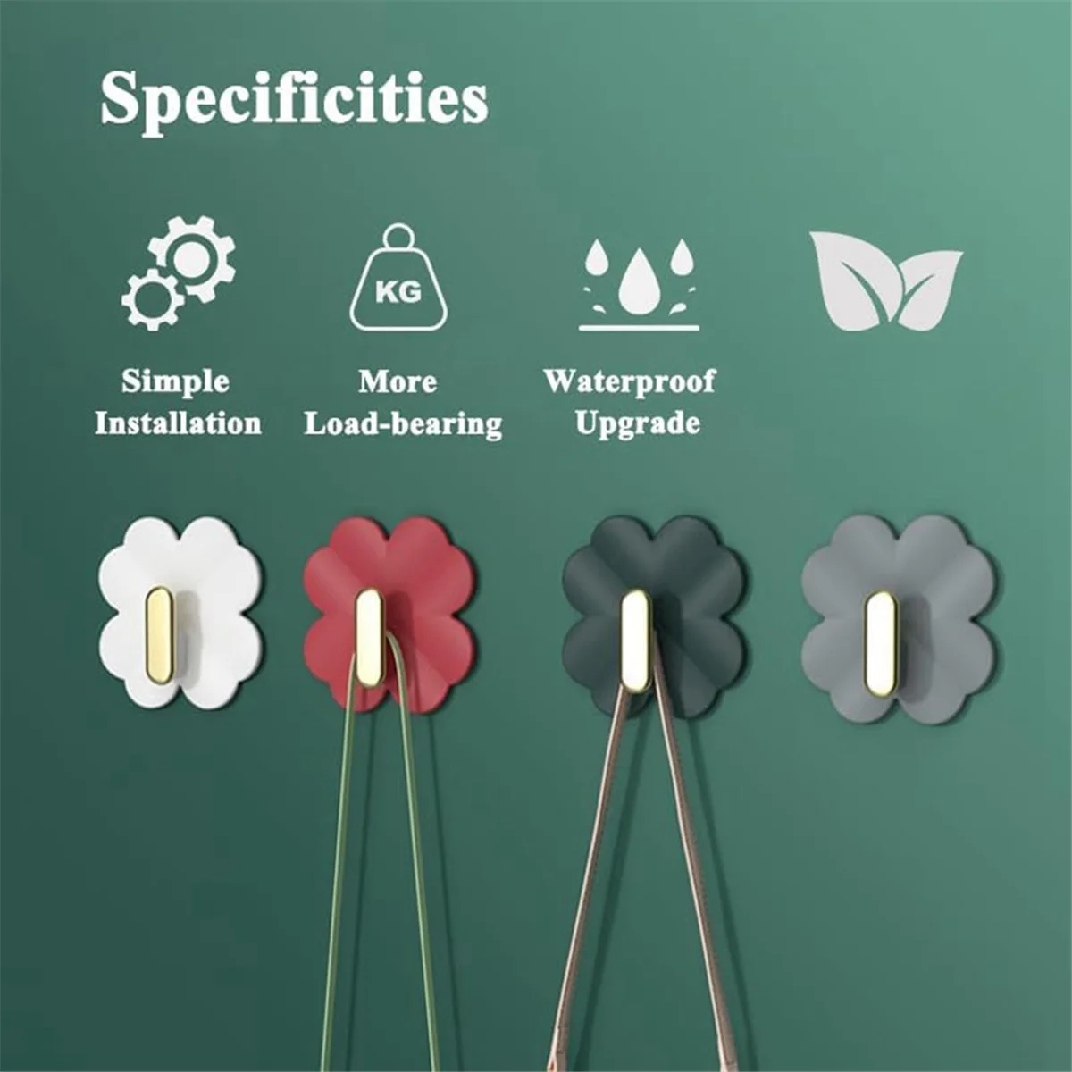 Самоклеящиеся крючки для стены не повреждающие сверхмощная вешалка сумок