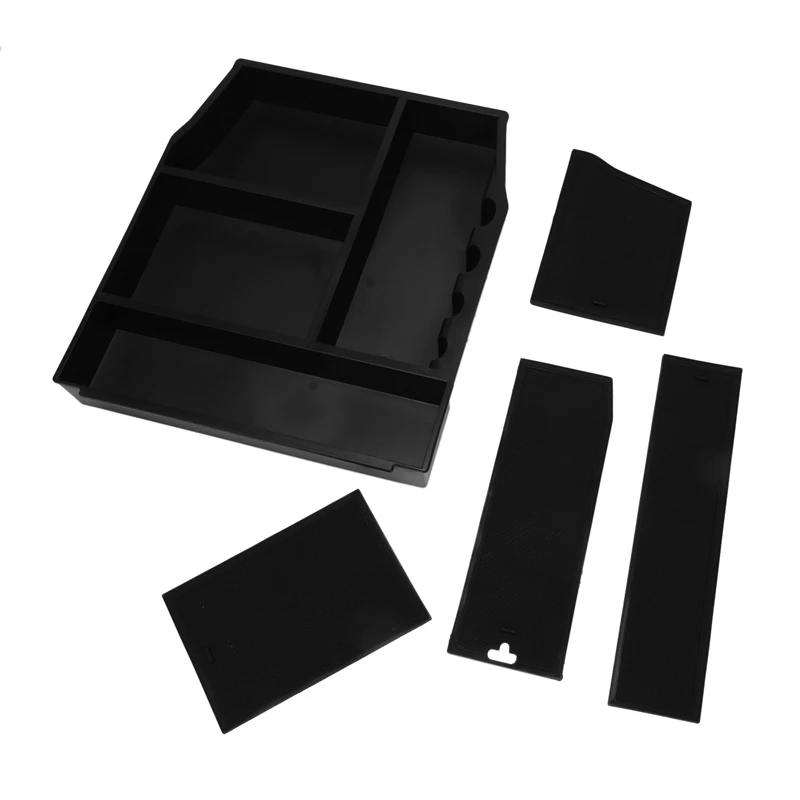 

Center Console Organizer Storage Tray Compatible With For Ford F150 2021 Armrest Console Secondary Accessories Box