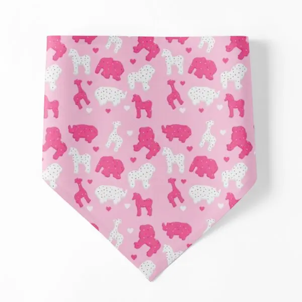 

Матовые банданы с изображением животных, печенья, собаки, шейный платок, Рождественский шарф для щенка, аксессуары, товары для печати, Кошач...