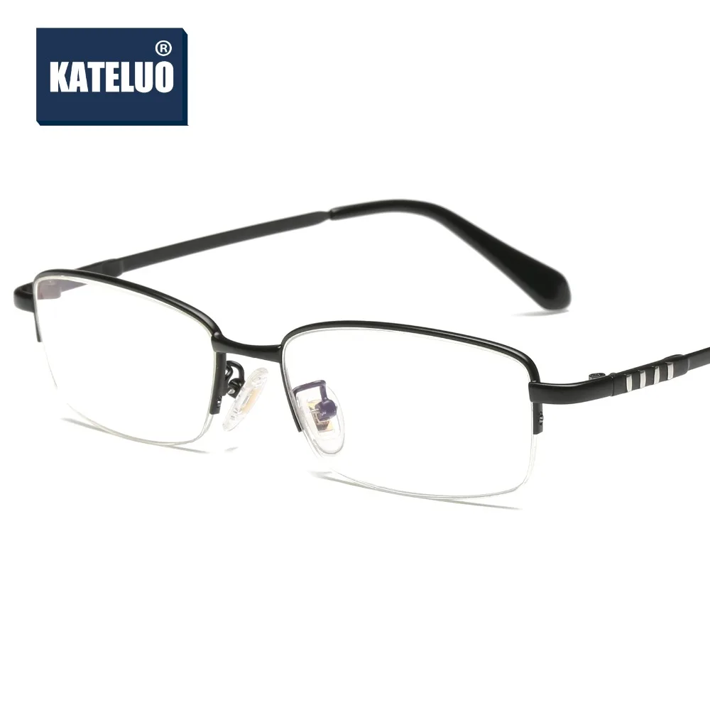

KATELUO Computer Goggles Anti Blue Light Fatigue Radiation-resistant Men Glasses Optical Spectacles Frame Clear Eyeglasses 8801