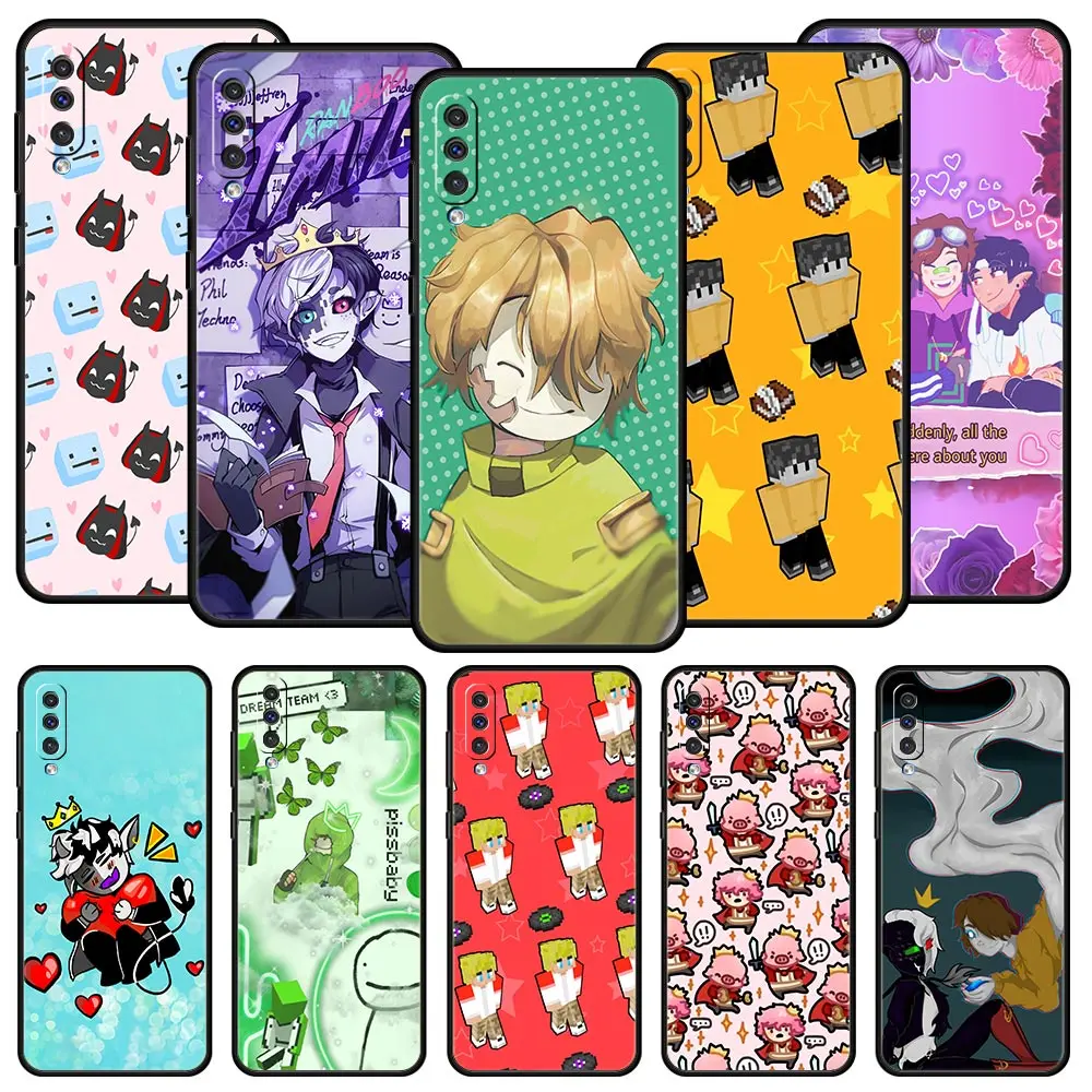 

Dream Smp Game Cool Cute Phone Case For Samsung Galaxy A12 A32 A50 A70 A20E A20S A10 A10S A22 A30 A40 A52S A72 5G A02S Cover