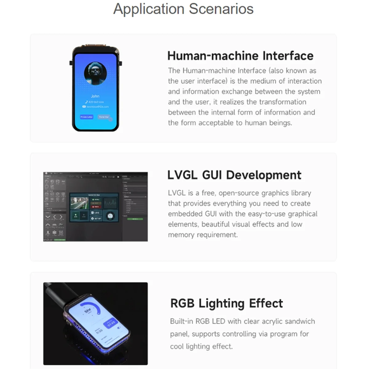 ESP32-C6 1 47-дюймовая макетная плата ЖК-дисплея с поддержкой WiFi6 и Bluetooth 5 172x320 4 МБ