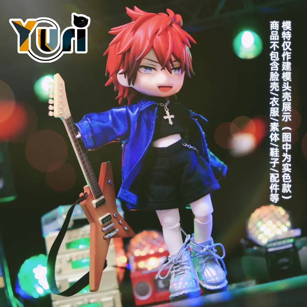 

Limited Anime Ensemble Stars Amagi Rinne Handmade OB11 OB24 Hair Wig Game Cosplay Cute Props C